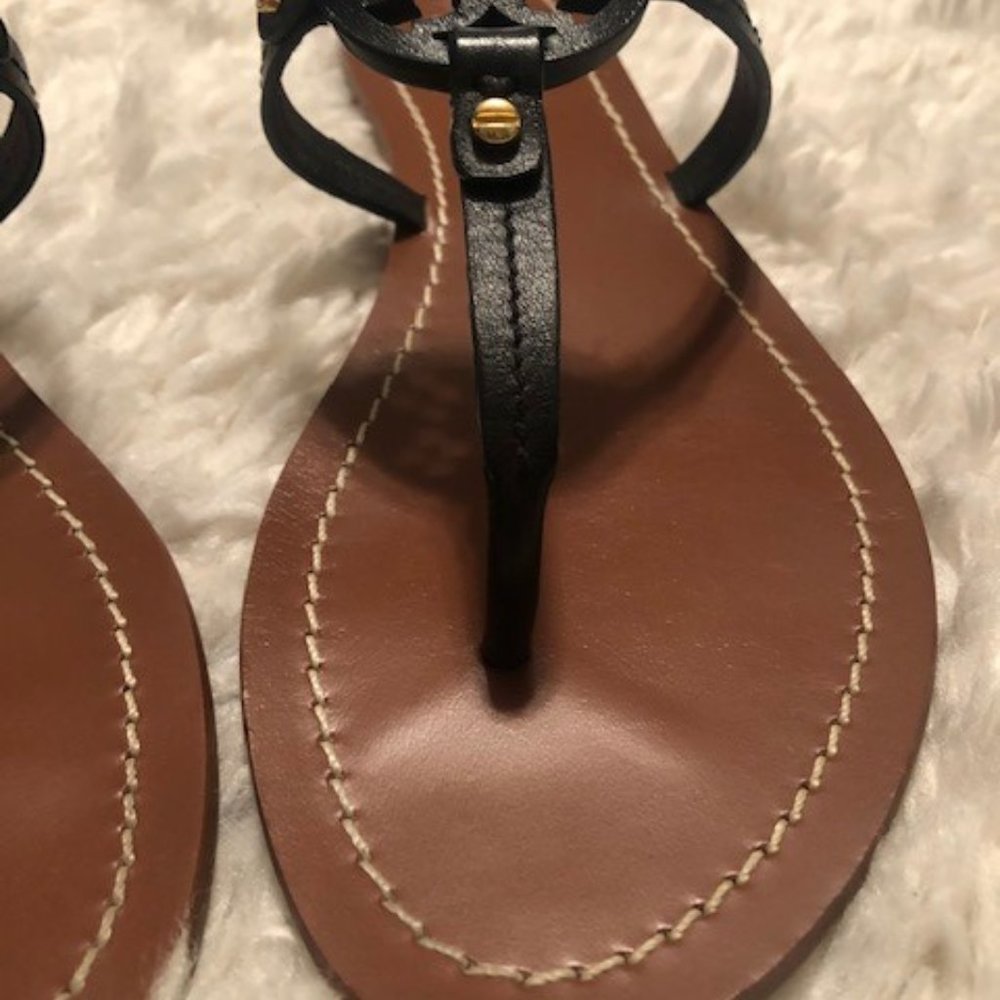 Tory Burch Gabriel Flat Thong Sandal 7.5 - Picture 4 of 9